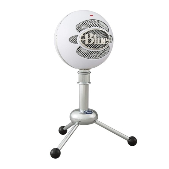 Blue Snowball USB Microphone White